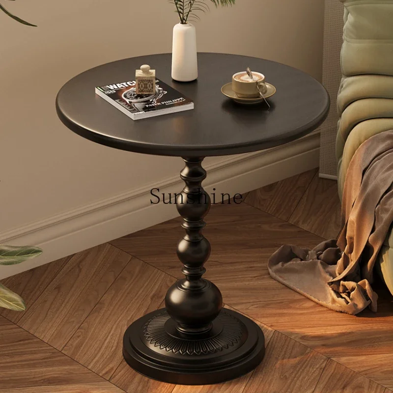 

Household corner few wrought iron bedside storage balcony small round table