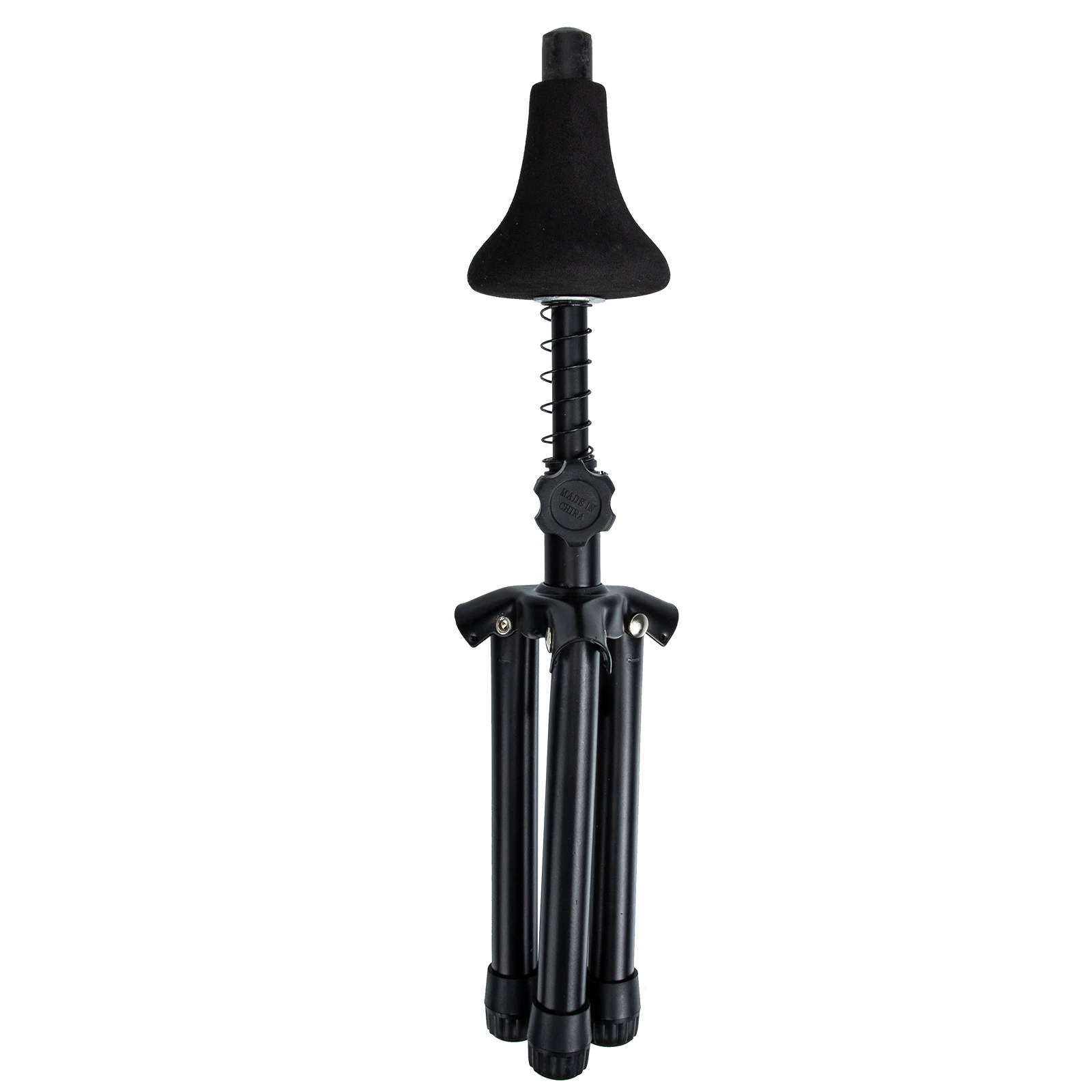 

Premium Iron Trumpet Stand Foldable Portable Music Instrument Holder Sturdy Tripod Base Cornet Flugelhorn Display Rack
