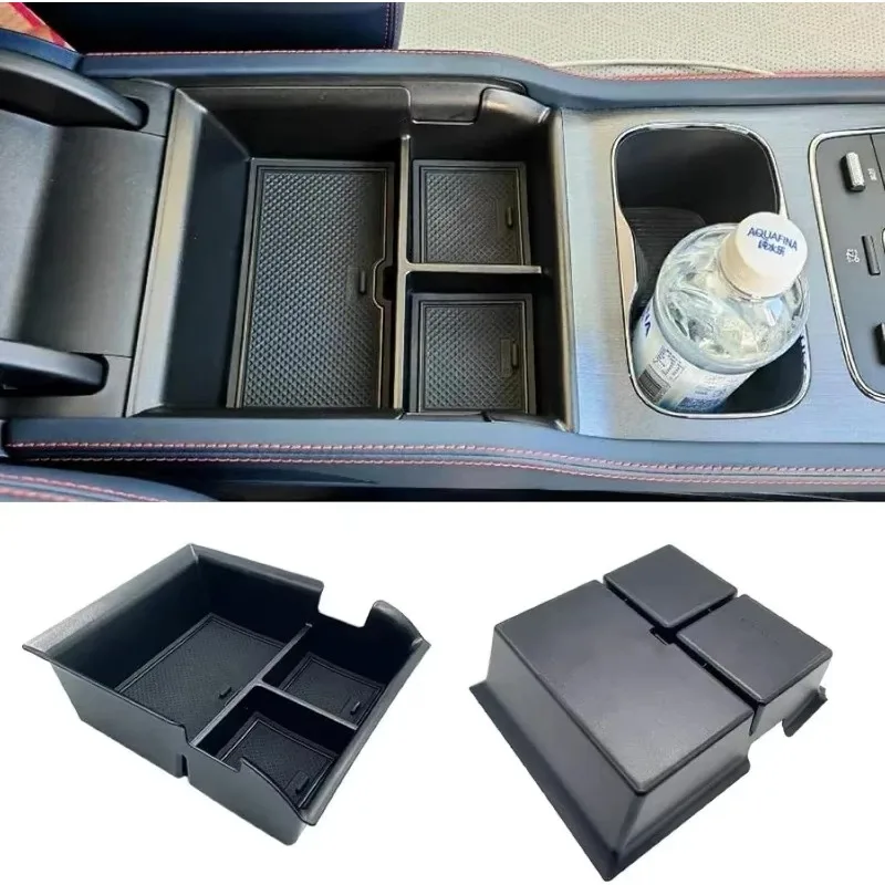 

For BYD Atto3 Yuan Plus 2022 2023 2024 Car Armrest Box Storage Pallet Console Organizer Container Container Interior Accessories