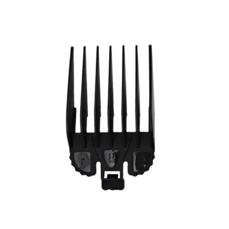 8 Pcs Hair Clipper Limit Comb Guide Attachment Size Barber Replacement 1.5/3/4.5/6/10/13/19/25Mm