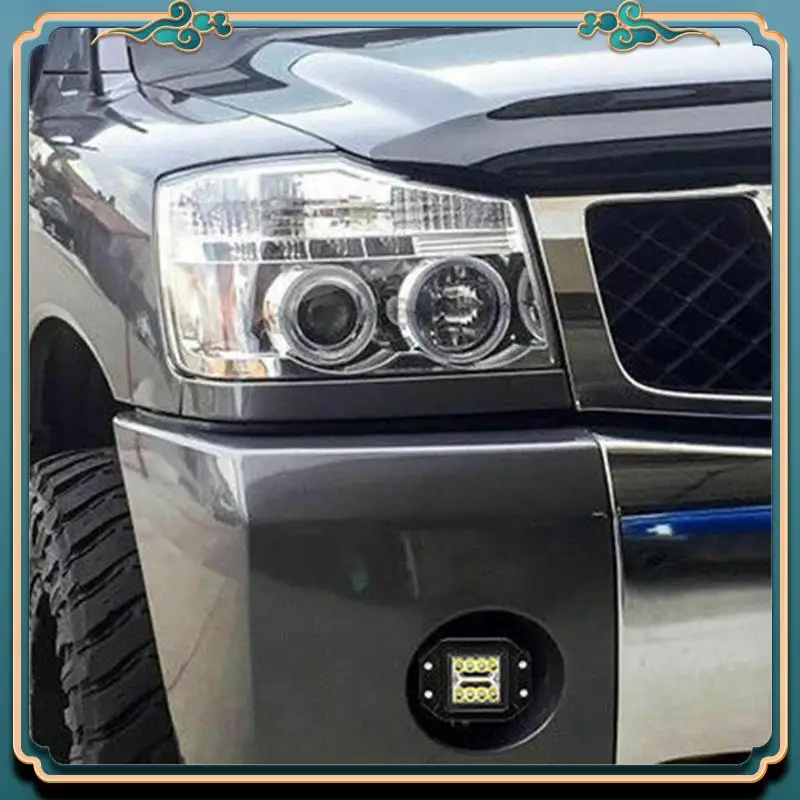 

L39A-2Pcs 12 В 6-дюймовый рабочий фонарь заподлицо 26 светодиодов супер яркий прожектор автомобильные фары