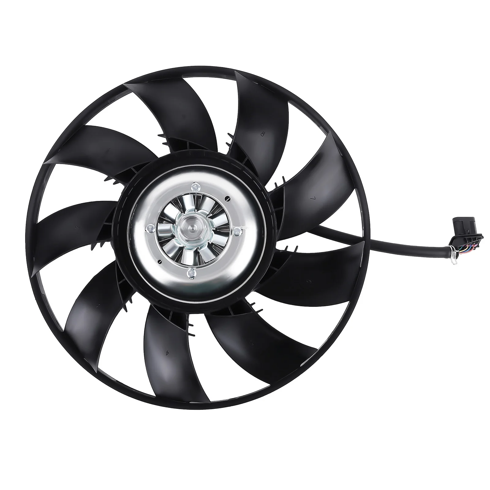 Radiator Cooling Fan w/ Fan Clutch For Land Rover Range Rover LR4 Sport LR012644