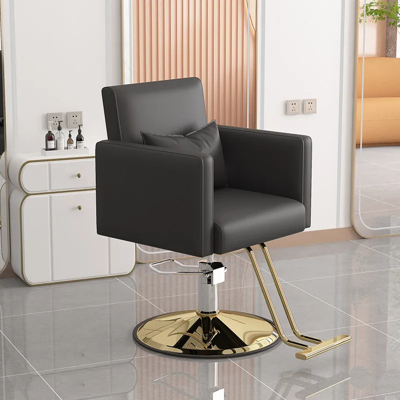 

Vintage Barber Chair Shop Stool Reclining Office Kids Barber Chair Shampoo Carrinho Auxiliar Para Cabeleireira Salão Furniture