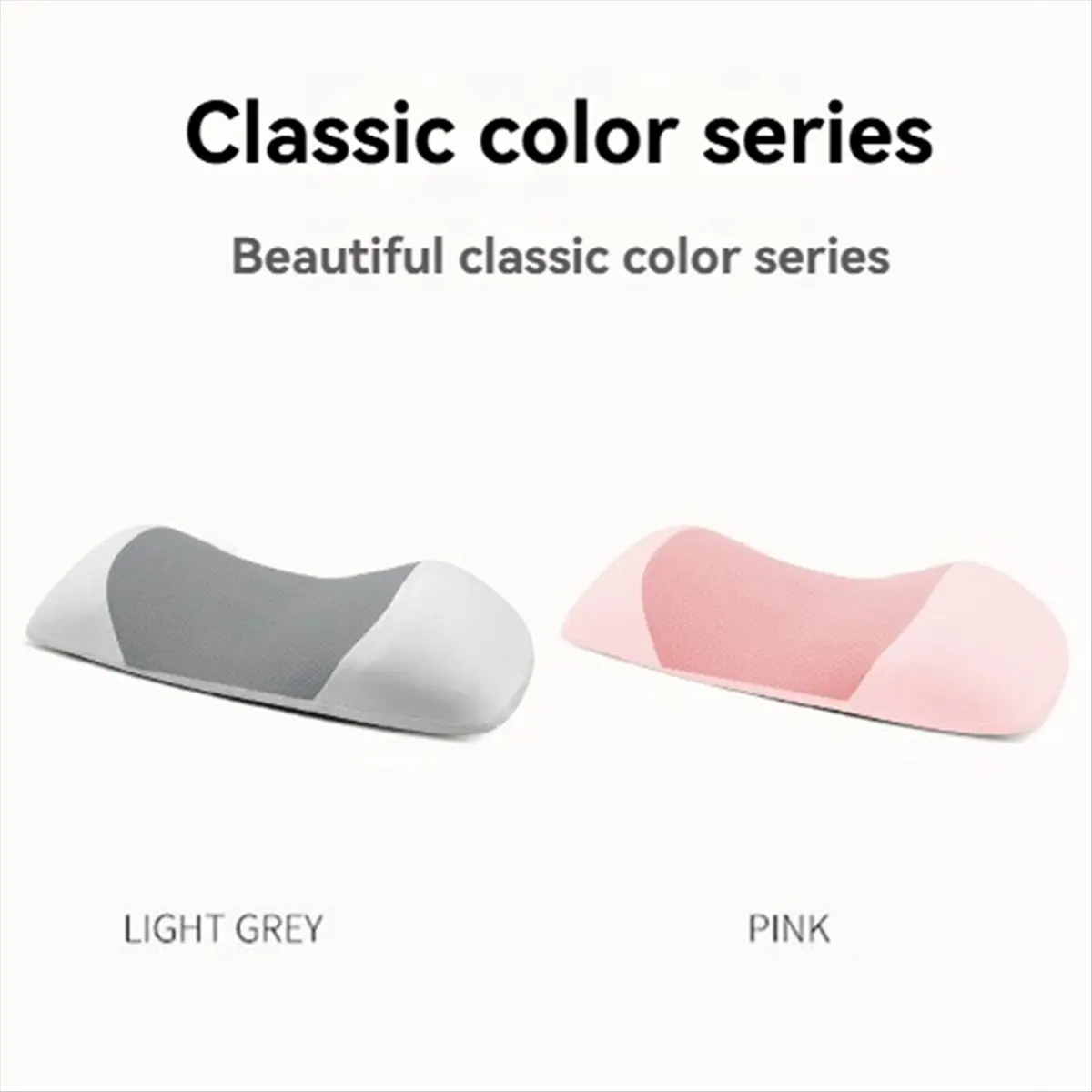 【CHRISTMAS】Memory Foam Pillow Multi-Functional Sleeping Pillow Support Leg Cushion Lumbar Extension Pillows Back Sleepers Gray