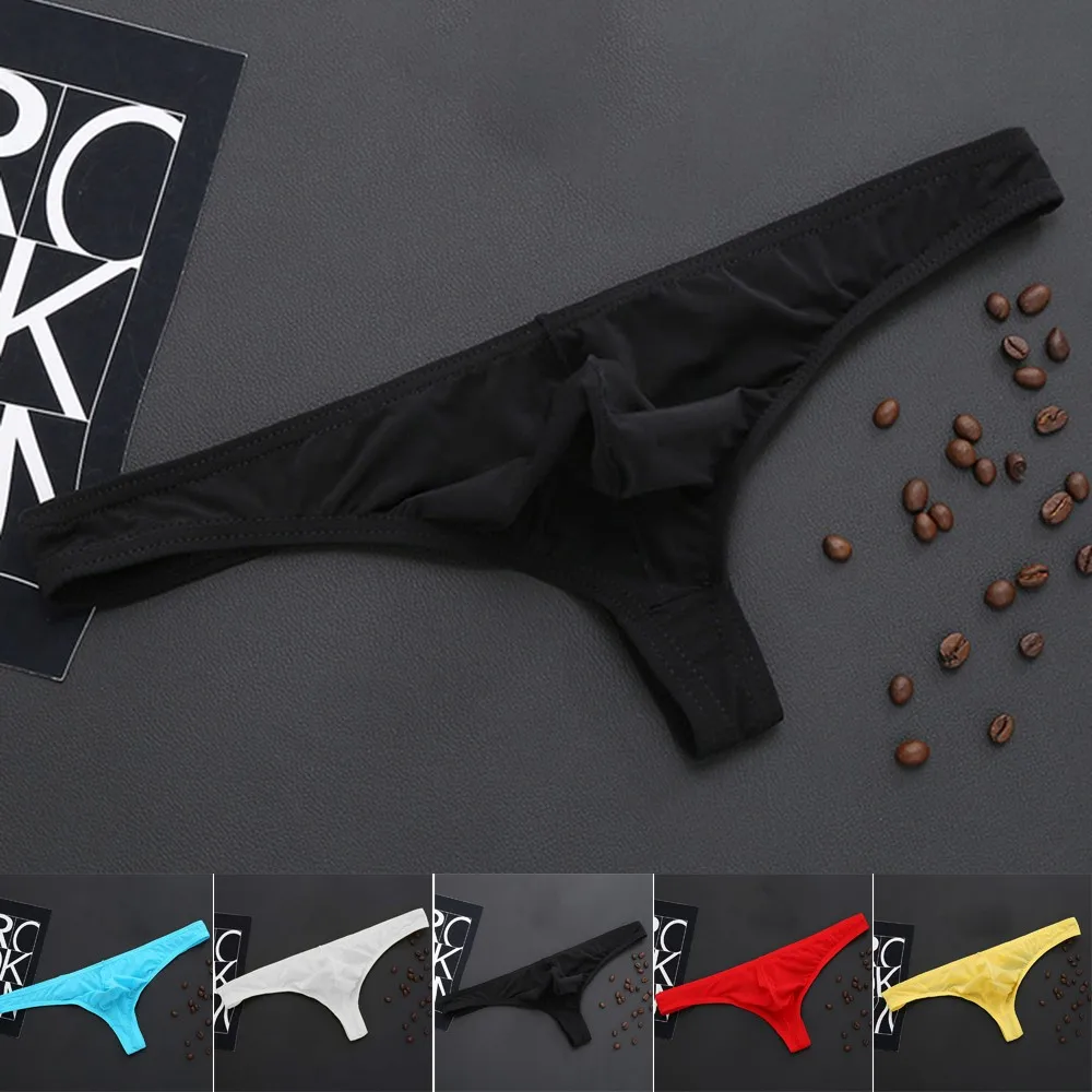 

Мужское прозрачное нижнее белье с выпуклым ремнем и низкой посадкой для горячих мужчин, стринги, трусы-стринги, дышащее мягкое нижнее белье для горячих людей