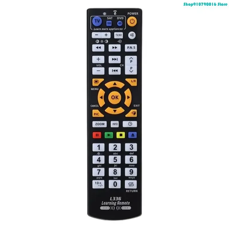 N2UB Ergonomic Design Universal Remote Control L336 With Intuitived Button Layout For Most Ages Simple Operation