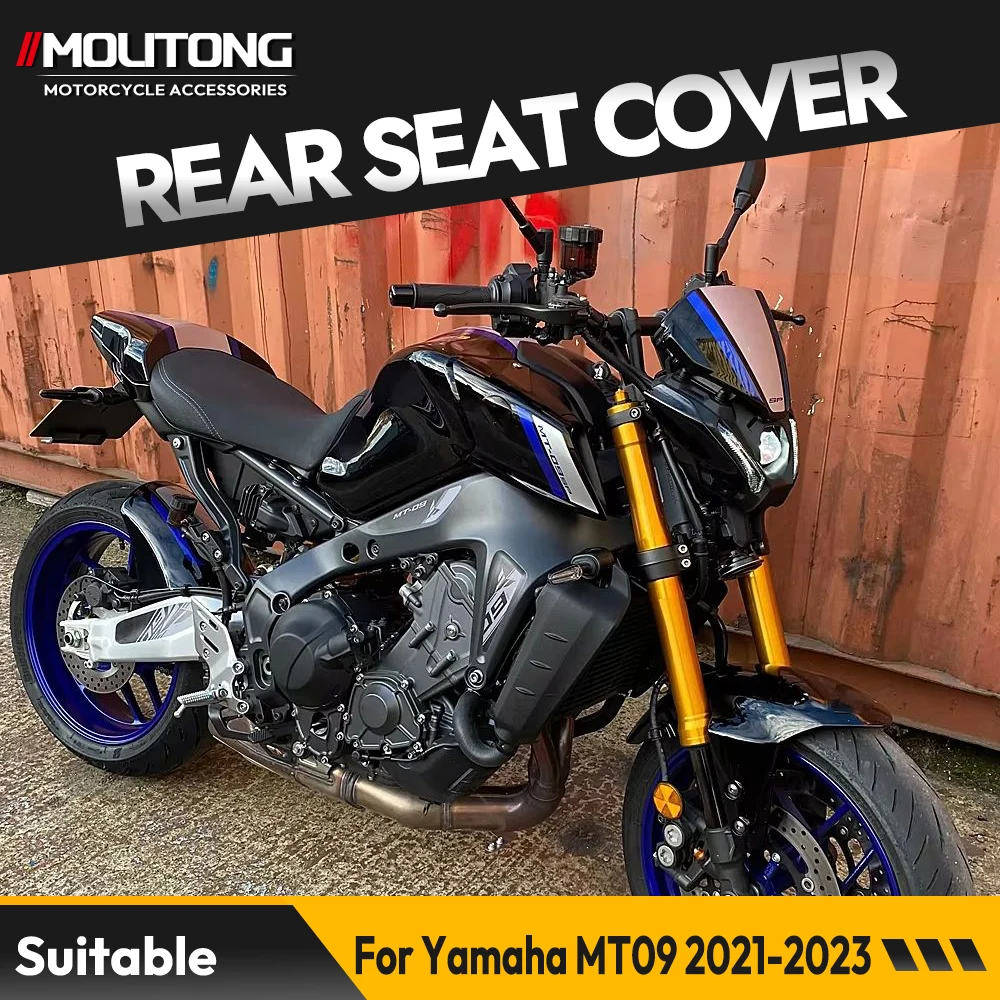 Suitable For Yamaha MT09 2021-2023 Motorcycle Accessories Pillion Rear Seat Cover Cowl Fairing Tail Solo Seat Cowl Rear