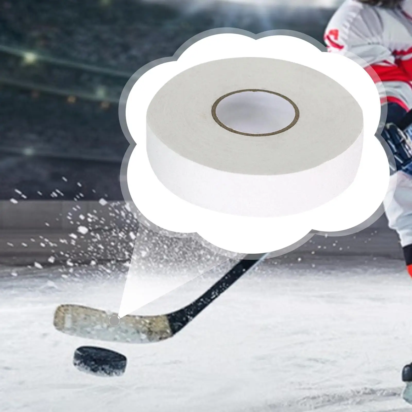 

Лента для обмотки хоккейных клюшек: износостойкая, портативная, для защиты крюка клюшки