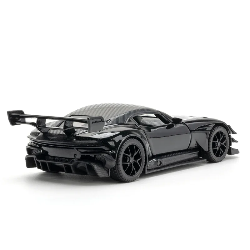 1/32 Aston Martins Vulcan Sports Car Alloy Model Car Collection Ornament Diecast Miniature Vehicle Sound & Light Toys For Kids