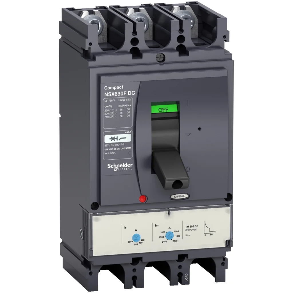 

LV438265 For Schneider Circuit breaker ComPact NSX250F DC 36kA/750VDC TM-DC Trip Unit 250A Rating 3 Poles