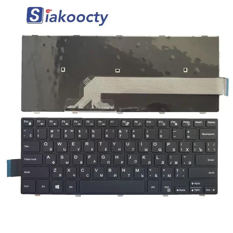 Teclado com Luz de Fundo para Dell Inspiron 14 3000 3441 3442 5447 3458 5443 7447