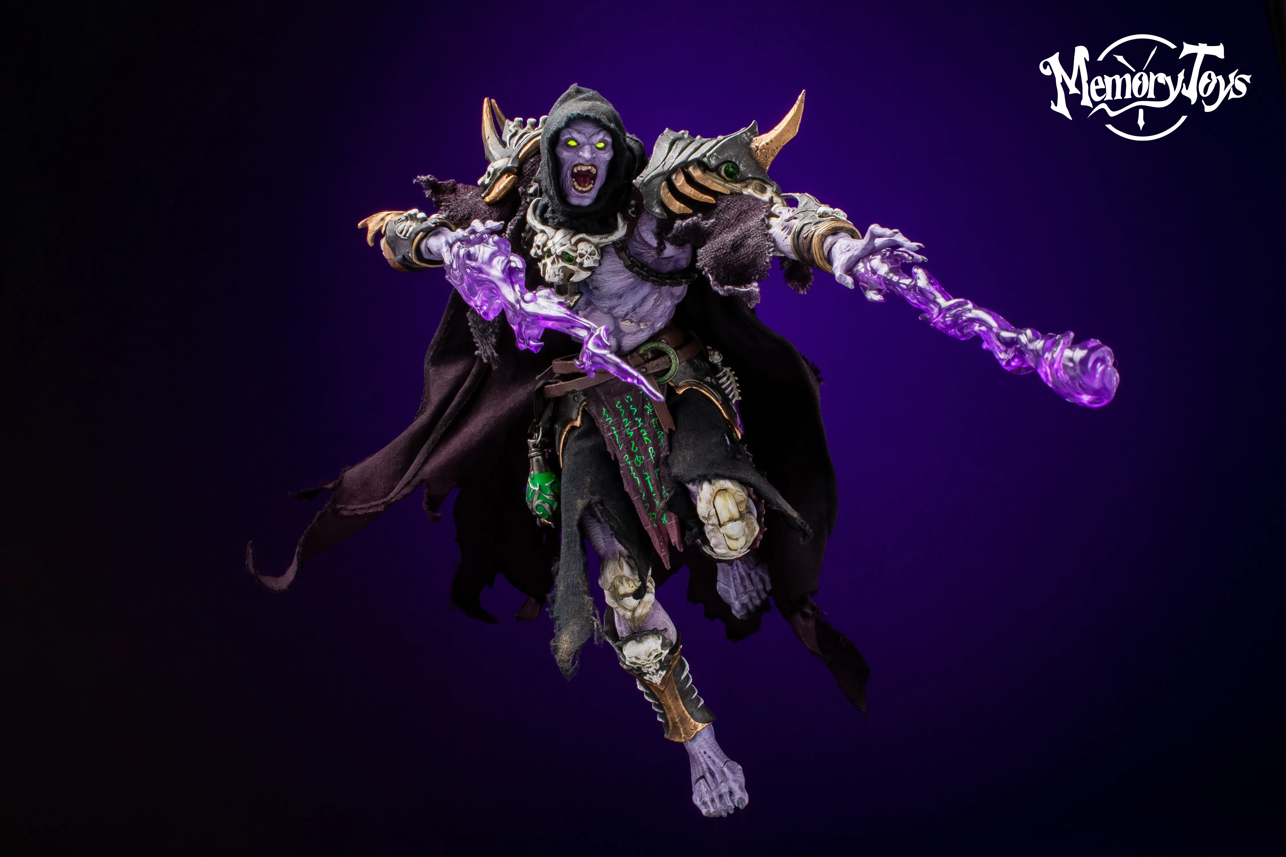 Memory Toys Undead Warlock Burning Legion LMP Action Figure Adventurer World Necromancer Baron Salman Demon Little Devil Toys
