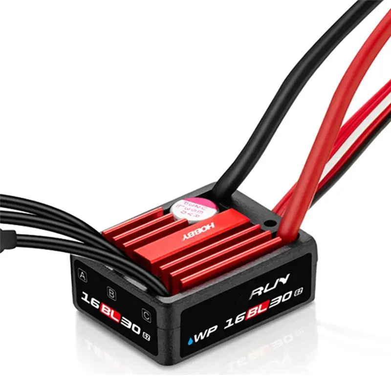 For Quicrun WP 16BL30 G2 ESC Electric Controller Upgraded BEC IP67 For 1/16 1/18 Entertainment Vehicles