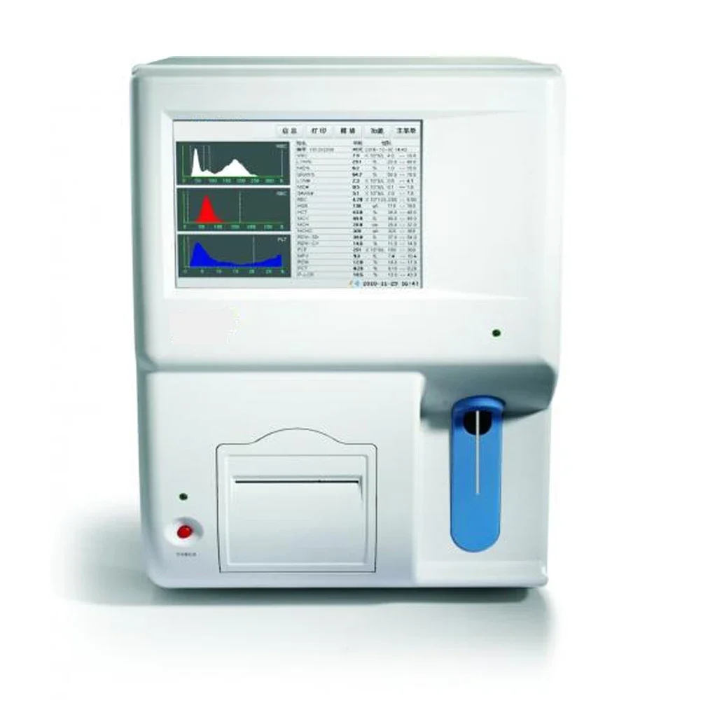 Amain Automatische Bloed Hematologie Analyzer AMHA3100 Klinische Chemie Analyzer Met Touch Screen