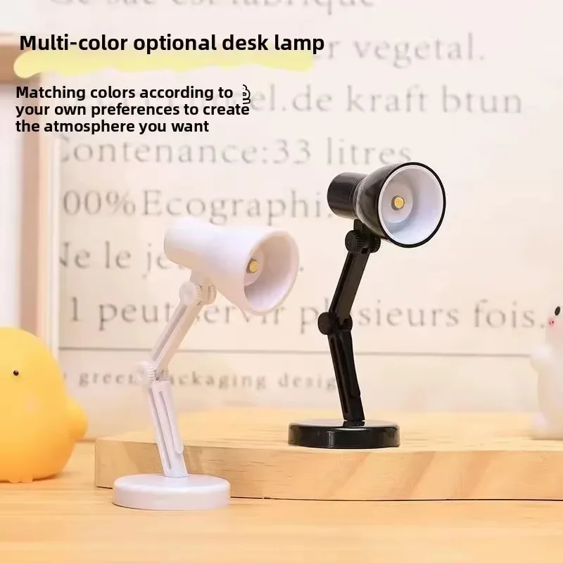 Mini Buch Licht Mit Clip LED Tisch Lampe Faltbare Nacht Hause Zimmer Computer Nacht Lichter Auge Reise Buch Licht Haushaltsgerät