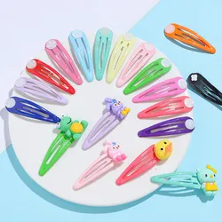 20/50pcs 50mm Hairclip Barrette BB Clip Hair Clip Setting Base For DIY Handmade Kids Hairpins Hairgrip Girls Hair Accessories