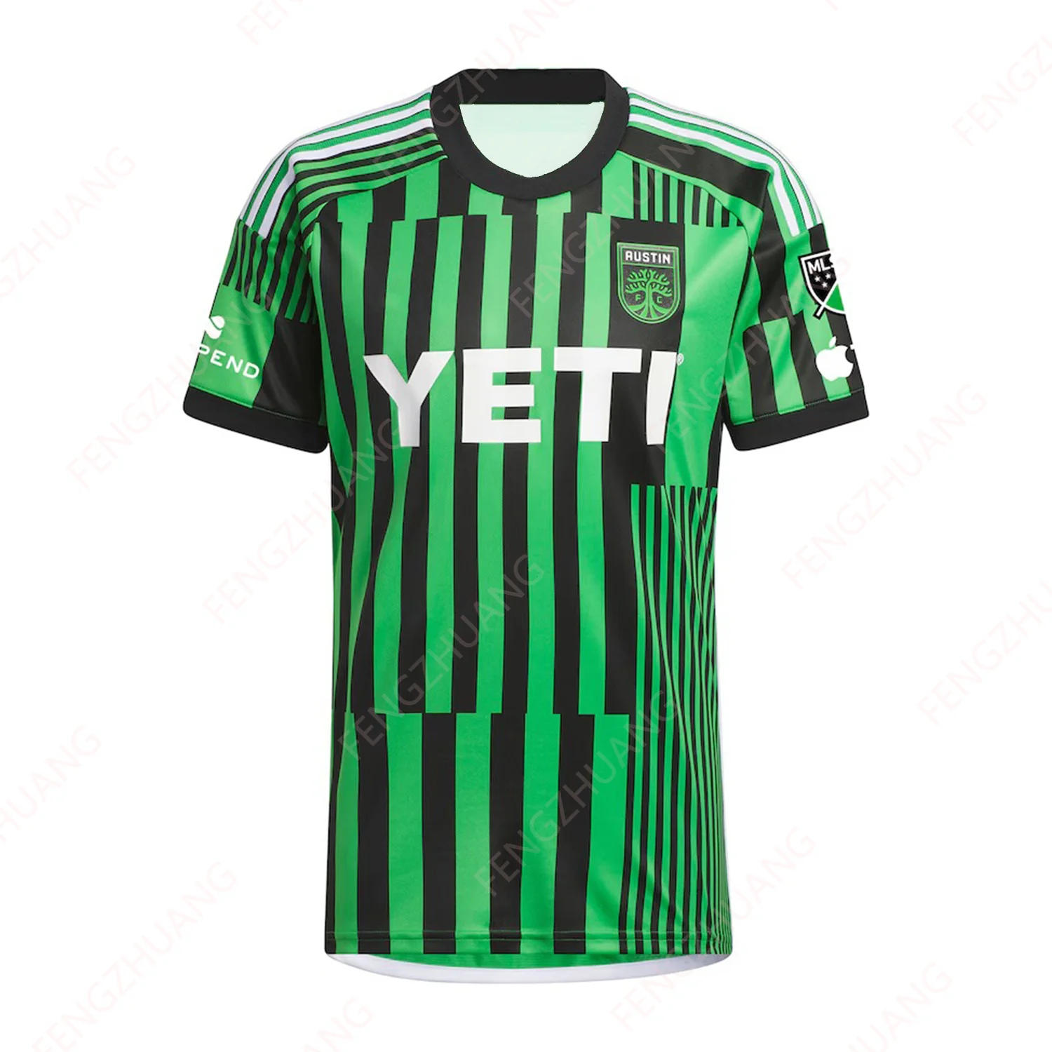 Austin FC 2023 Las Voces Jersey Juniors Outdoor Sweat Absorbent Quick Dry Soccer Jersey Summer Classic Loose Jersey T-Shirt New