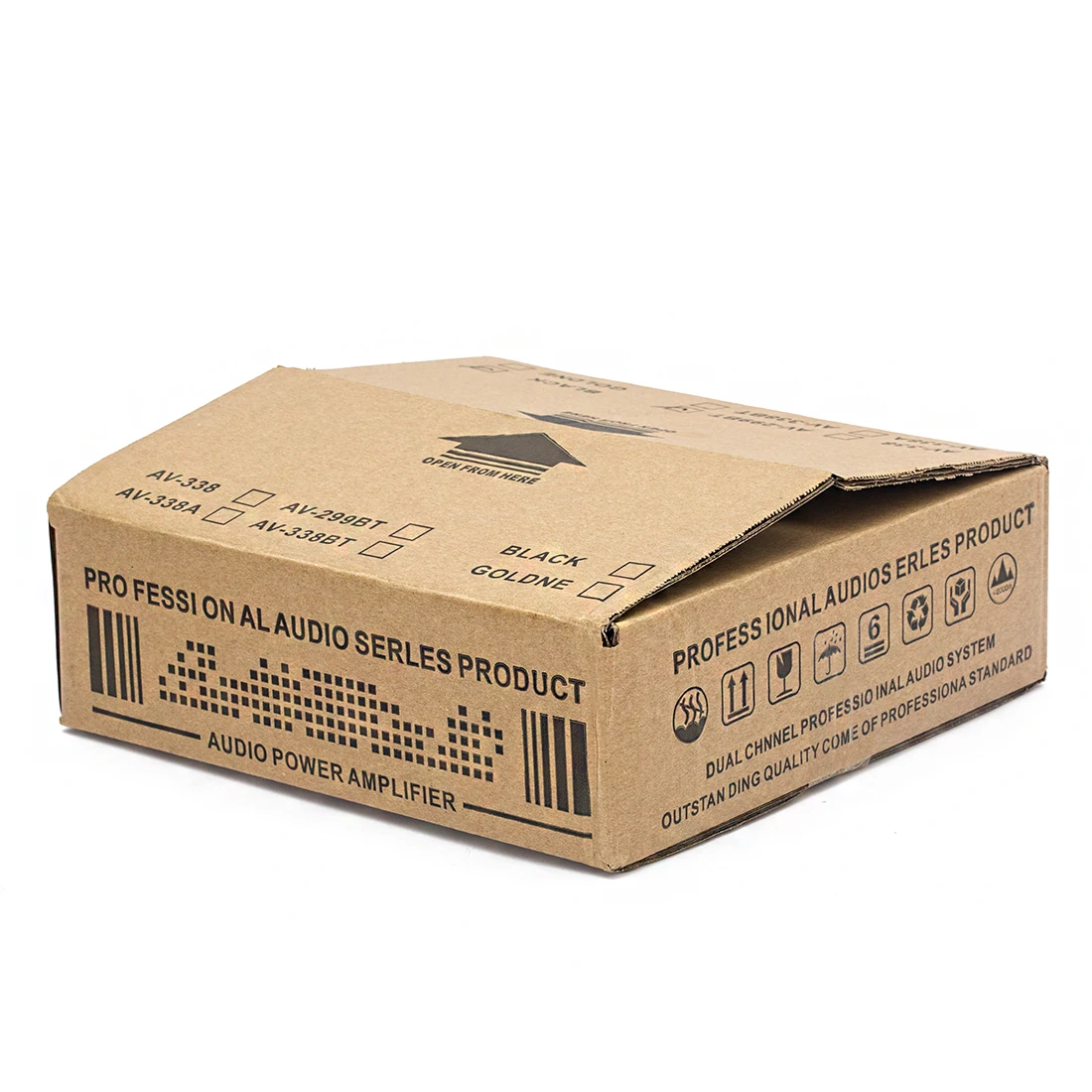 Sunbuck 고출력 블루투스 USB SD FM 리모컨, 노래방 HIFI 사운드 앰프 오디오, 220V 2.1 채널, 200W