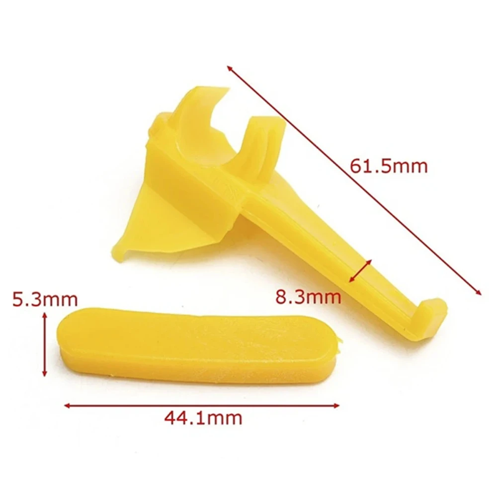 ​ 12 قطعة سيارة الإطارات مبدل النايلون جبل Demount بطة رئيس إدراج الإطارات حافة حامي