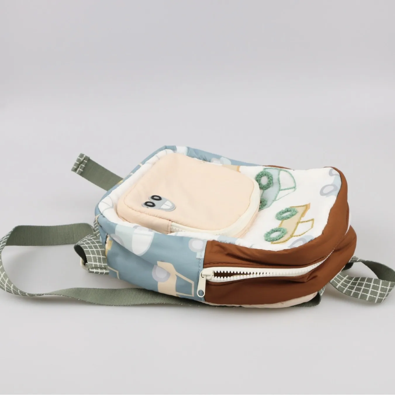 Kids Car Embroidery Lightweight Backpack 6