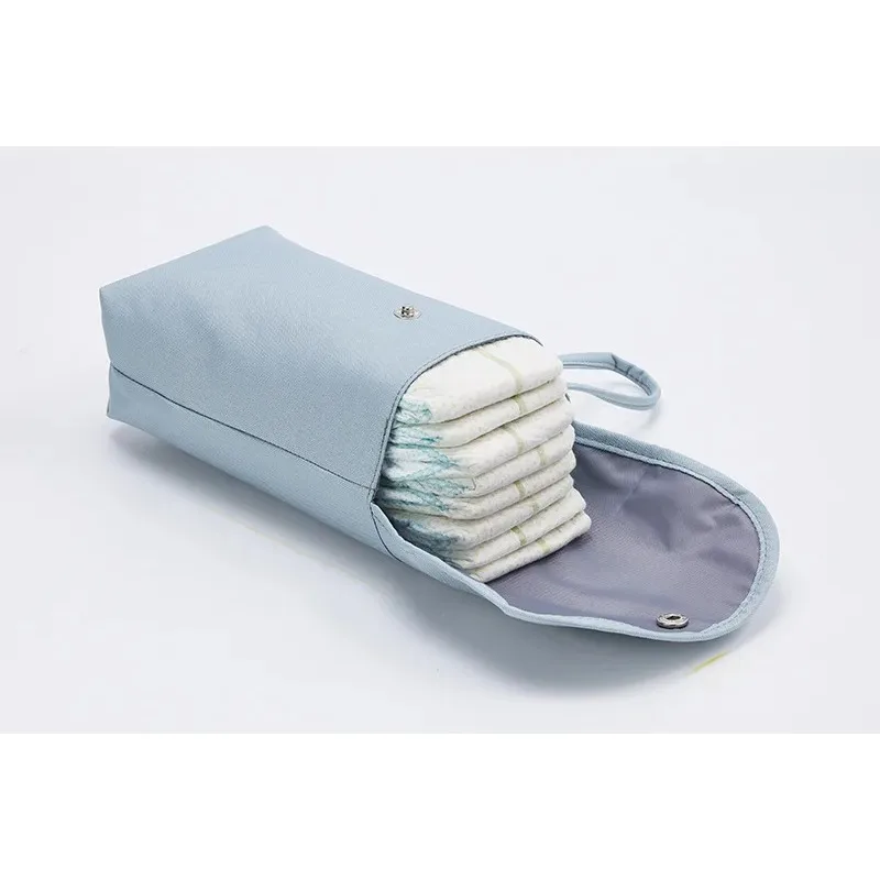 

Сумка для подгузников для новорожденных, органайзер для хранения подгузников, водонепроницаемая, портативная, для путешествий, для использования на улице, сумка для переноски подгузников, карман для коляски