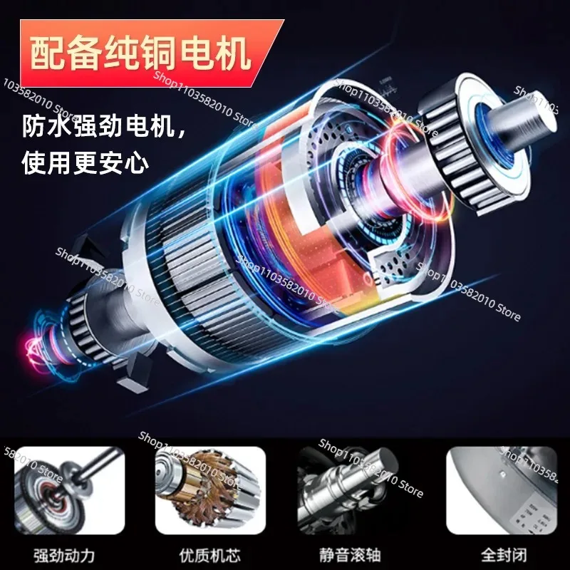 Automatic Vertical Sugarcane Juicer & Extractor, Dual-Power 304 Stainless Steel Commercial Press Machine