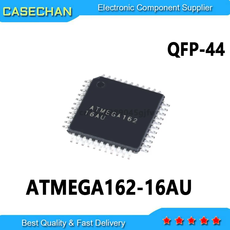 10PCS/LOT New and Original ATMEGA162-16 ATMEGA162 ATMEGA162-16AU QFP44