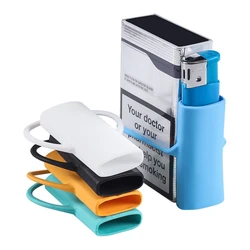 Juste de protection pour briquet en silicone, sac intégré