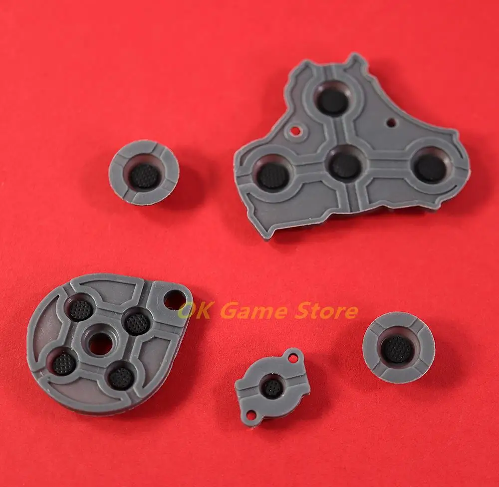 30sets Replacements For Nintendo GameCube NGC N GC Controller Conductive Silicone Rubber Button Pad