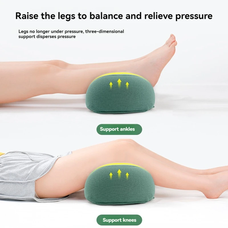 Beinabstandshalter und Erhöhungskissen aus Memory-Schaum – entlastet den Druck für Seitenschläfer, schwangere Frauen, für verbesserte Durchblutung