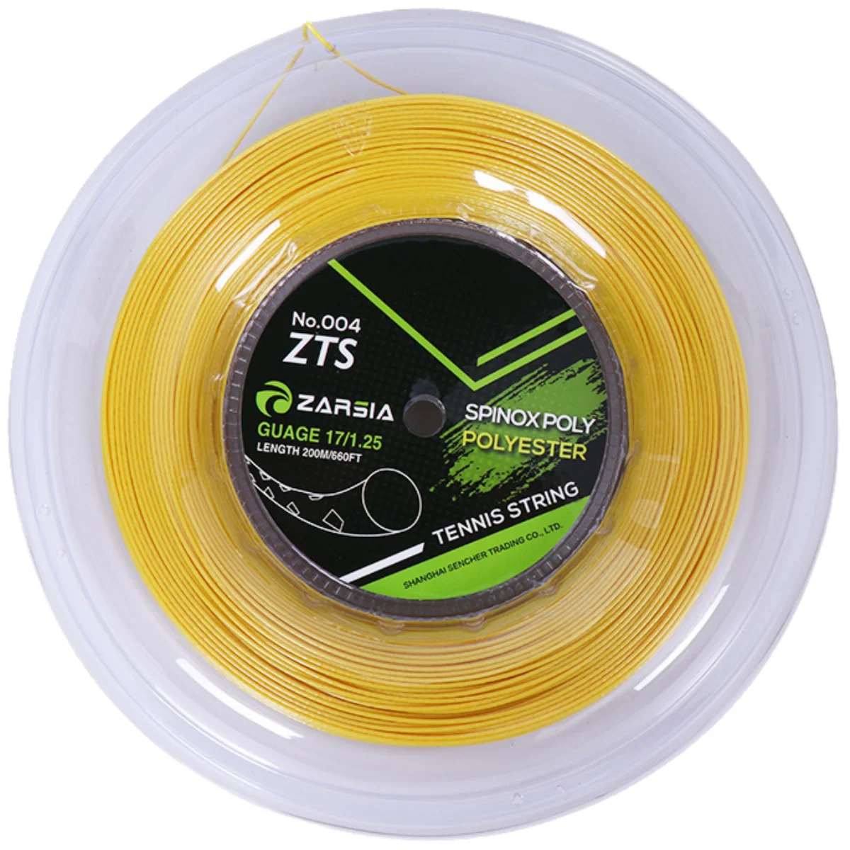 

Катушка 200 м, 1 подлинная, с канавками, шестиугольная теннисная струна с двойной ребрами, верхняя часть, полиэфирные струны Hexaspin для контроля мощности