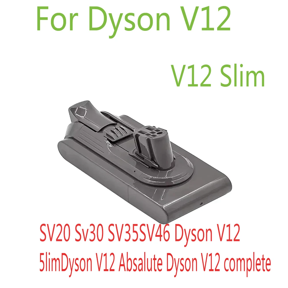 

Для Dyson V12 25,2 В аккумулятор 6000 мАч, совместимый с пылесосом SV20 SV30 SV35 SV46, длительный срок службы батареи