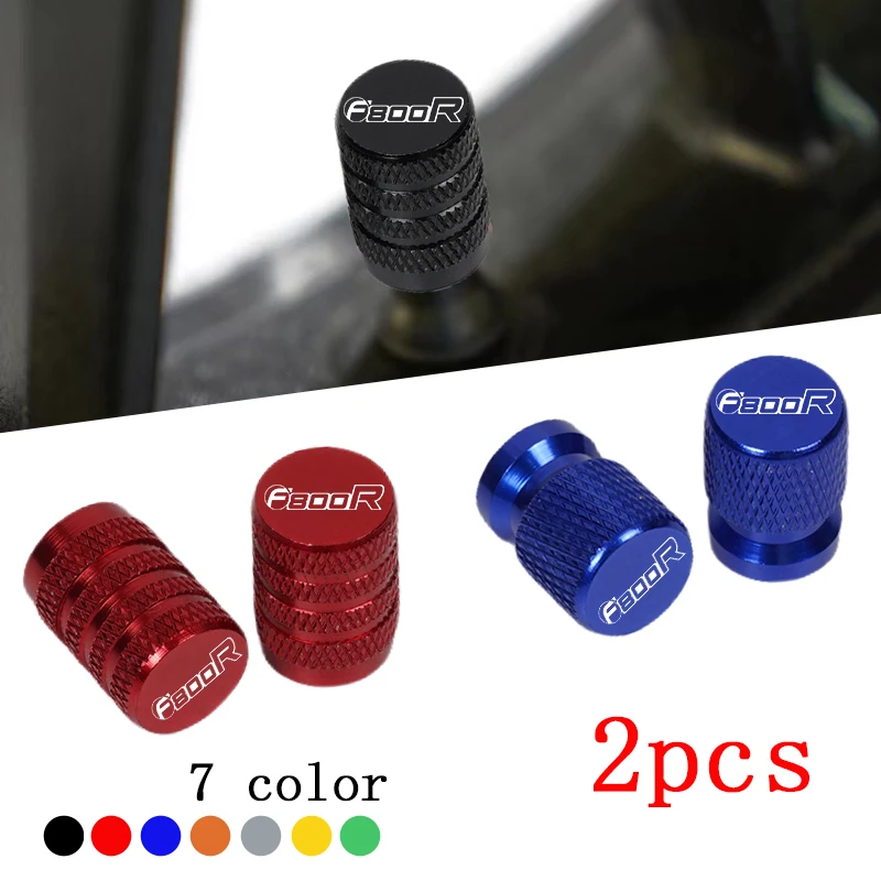 2pcs Motorcycle CNC Aluminum Tire Valve Air Port Stem Cover Caps For BMW F800R F800 R 2011 2019 All Year Accessories