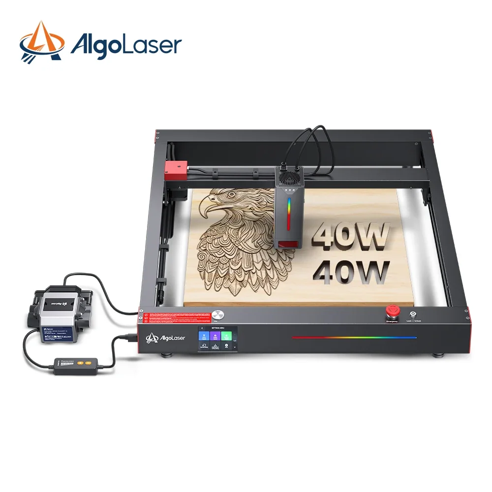 

Algo Morocco 40W Mini Cnc Engraving Machine For Leather , Paper Engraving Machine