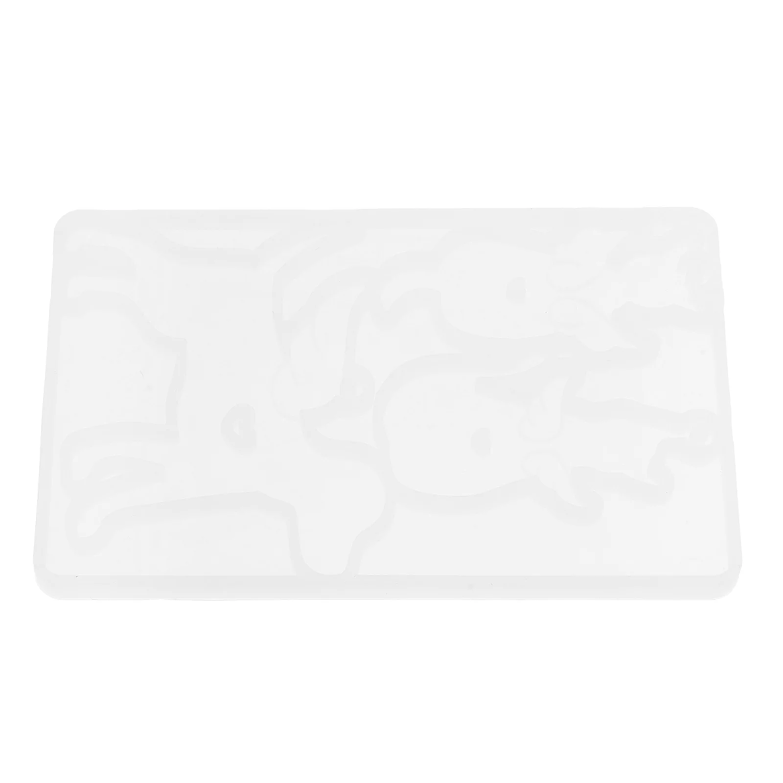 

Silicone Pet Memorial Tag Mold Angel Wings Dog Cat Resin Polymer Mold for DIY Jewelry Pendant Key Ring Craft Dog Resin Molds