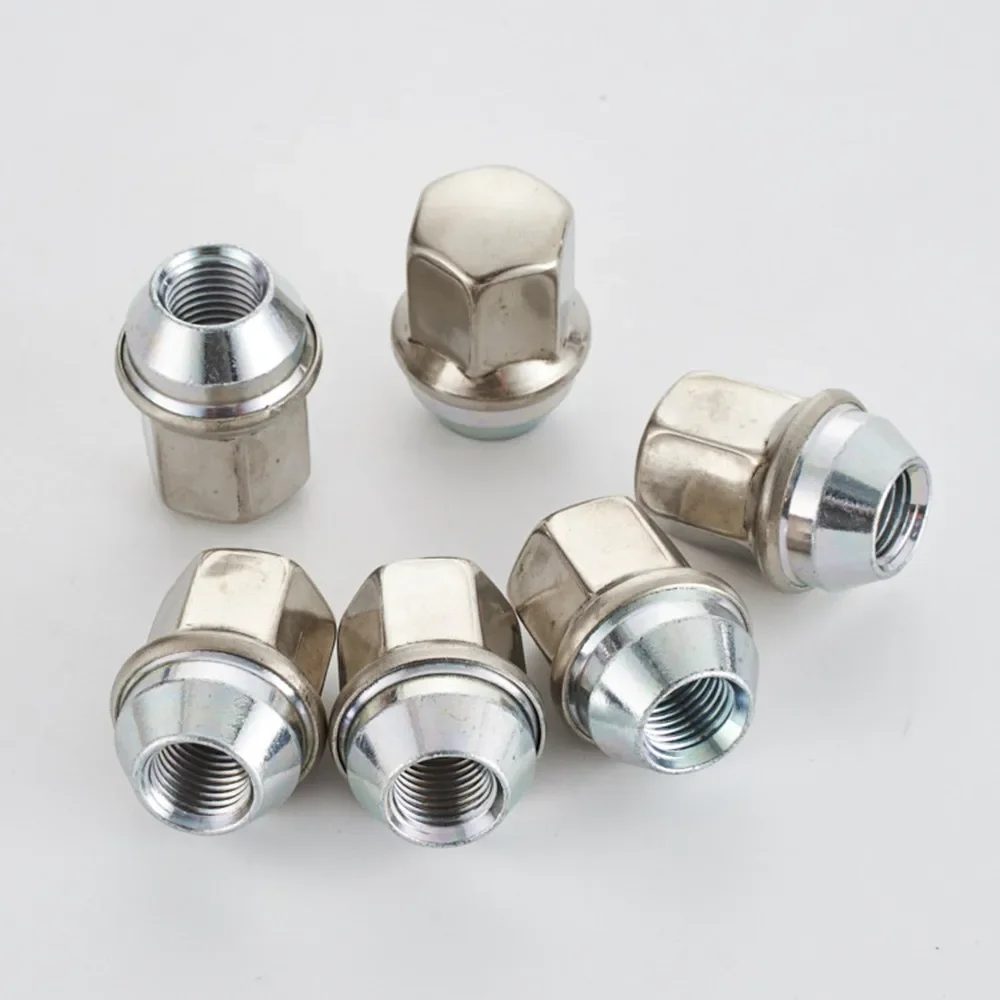 38mm  height  hex  22mm  m14x1.5  Lug Nuts  for Wrangler Gladiator Grand Cherokee  Ram 1500 2500 Factory Wheels  7/8 Hex