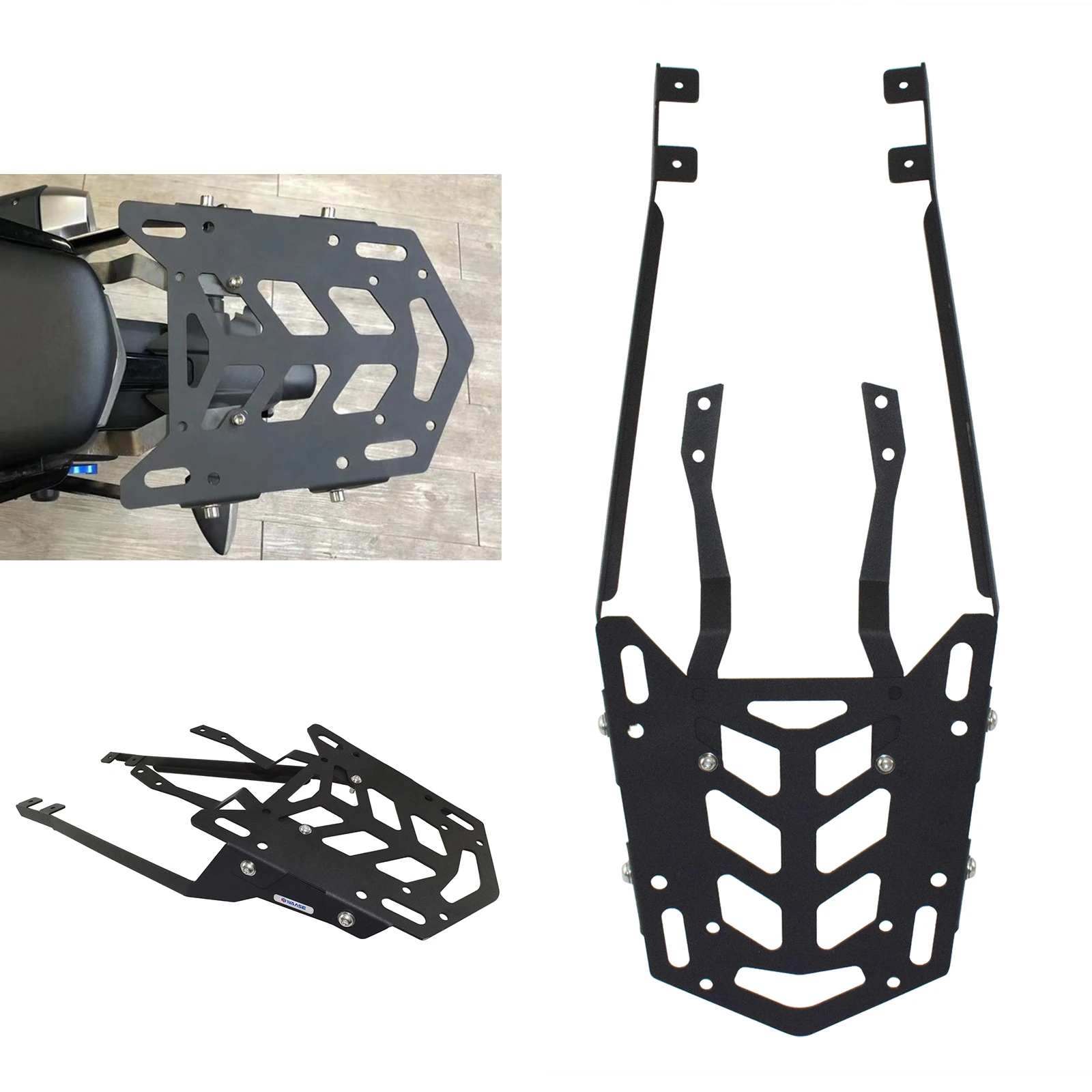 

Задний багажник для мотоцикла MT125, чехол, держатель, кронштейн для Yamaha MT-125 2020 2021 2022 2023 2024