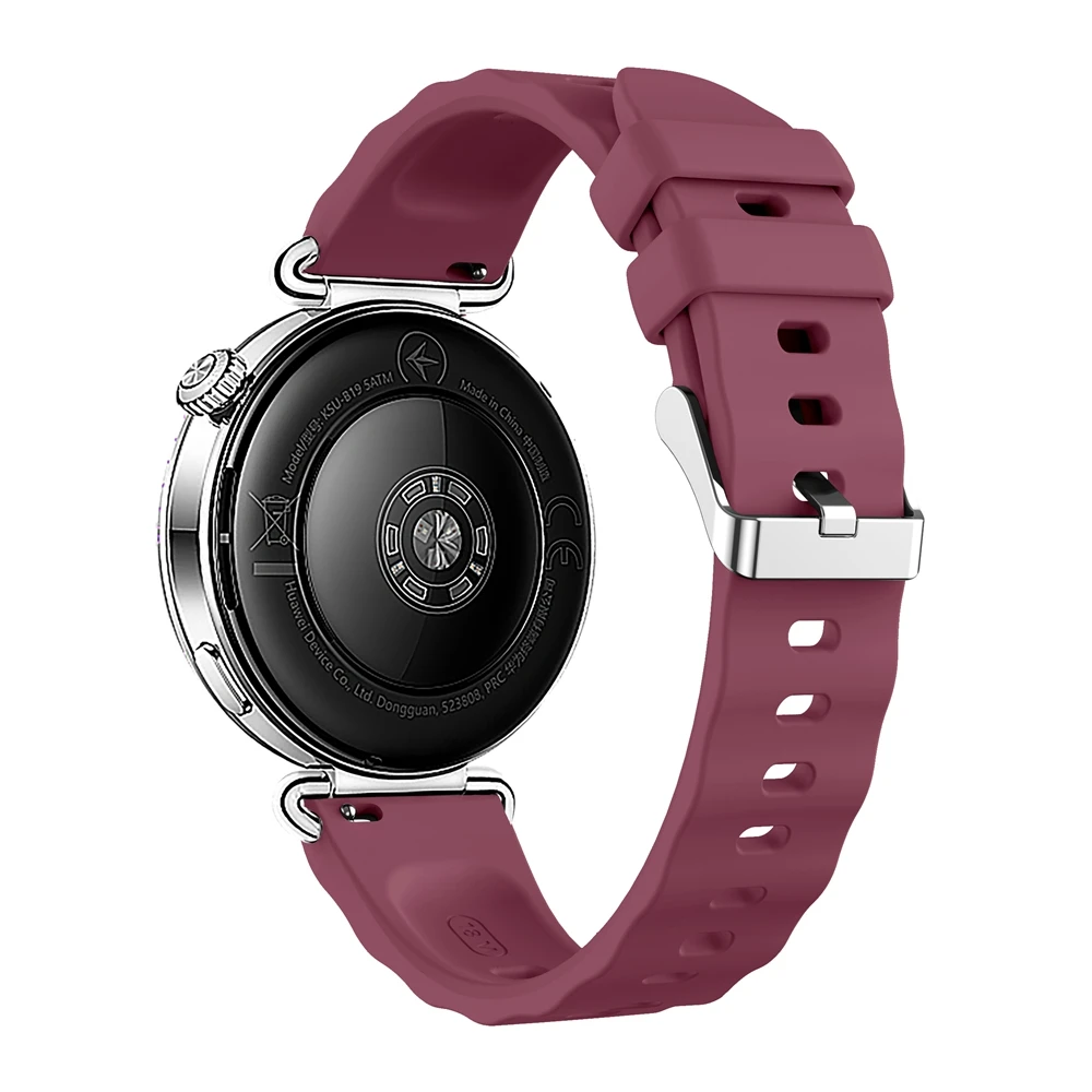 18 mm Damen-Silikonarmband für Garmin Venu 4 41 mm/3S/2S Ersatzarmband für Forerunner 265S/255S Music/Vivoactive 4S 3S – Detail 15