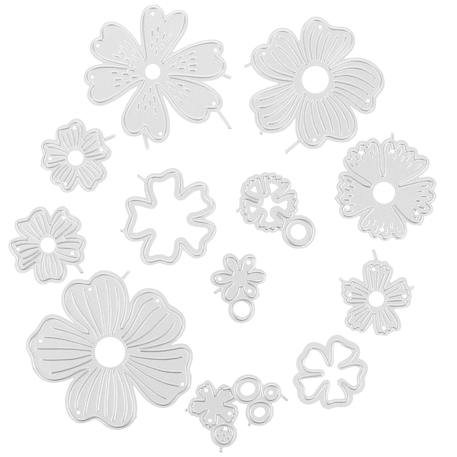 

Cutting Die Flower Shape Carbon Steel Cutting Mold for Card Making Scrapbook Photo Album DIY Embossing Paper Craft Handcraft