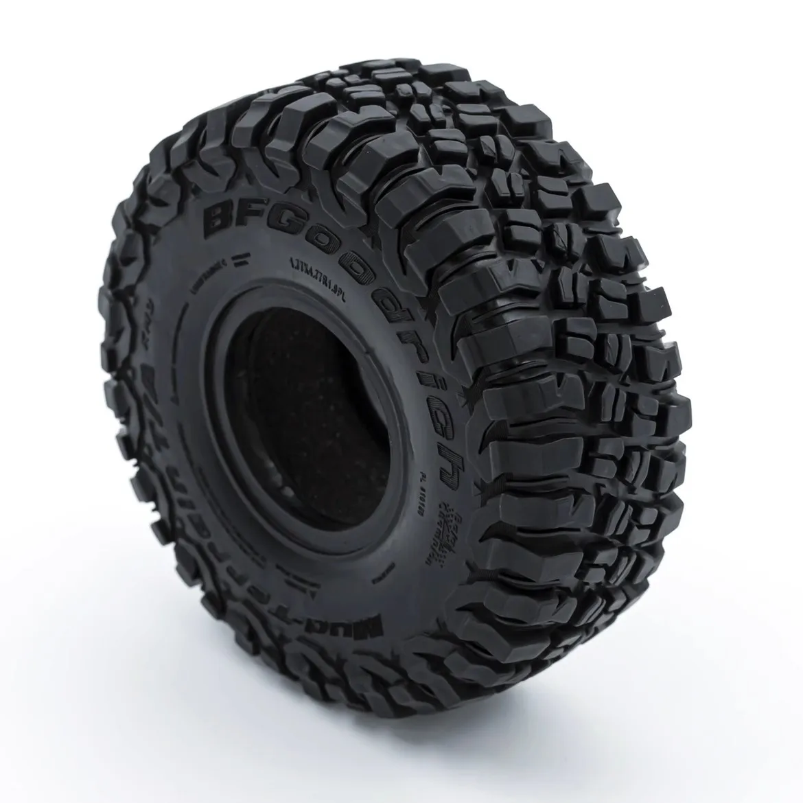 RC Auto 1.9 Pollici 117 millimetri Pneumatico di Gomma Rock Crawler Pneumatico Per RC Auto TRX4 TRX6 SCX10 D90 TK300 CC01 YIKONG 4102 4103 4082