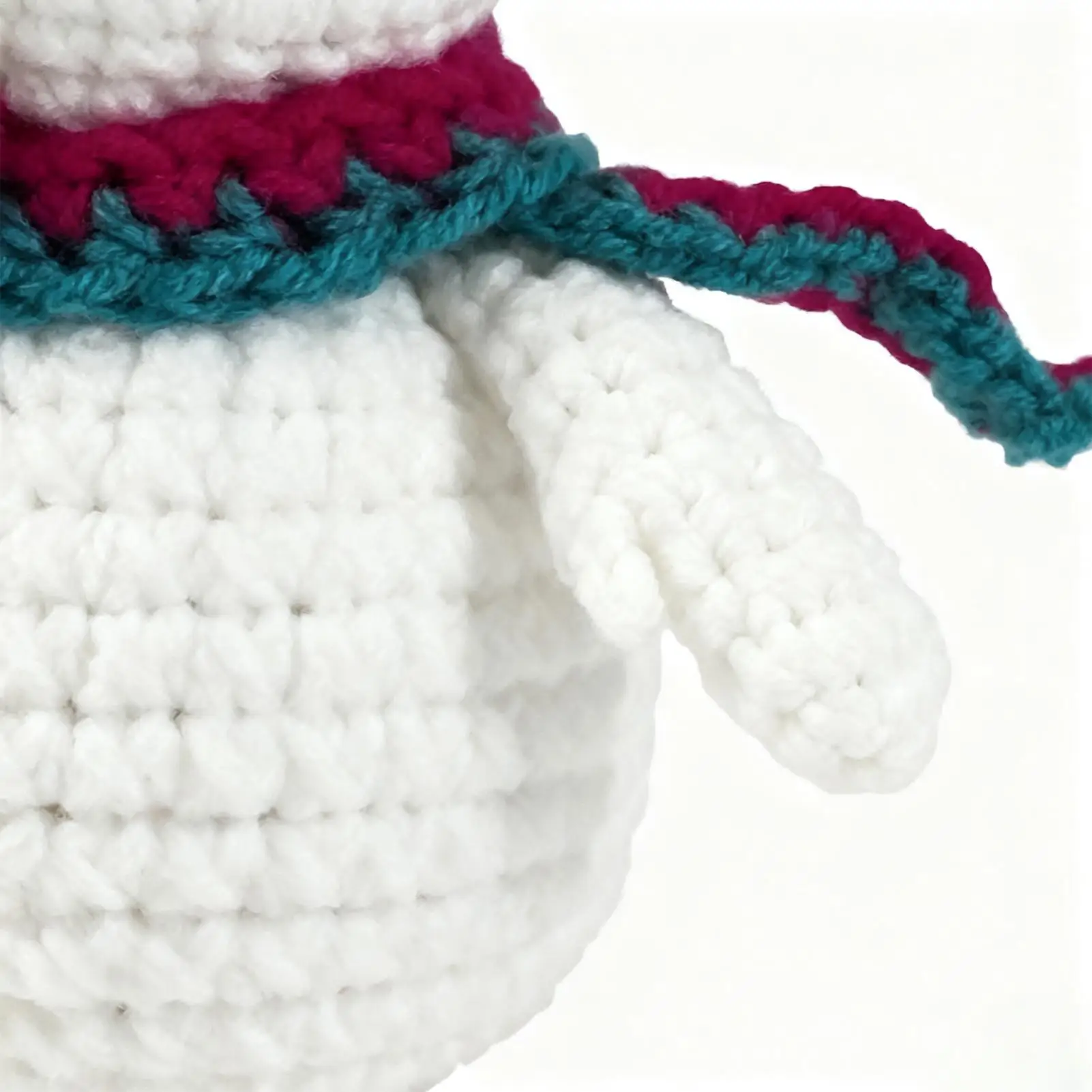 

Crochet Kits Christmas Snowman Craft Supplies With Yarn Hook Pre-Started Crochet Start Kit For Teens Women Men Home Relaxation