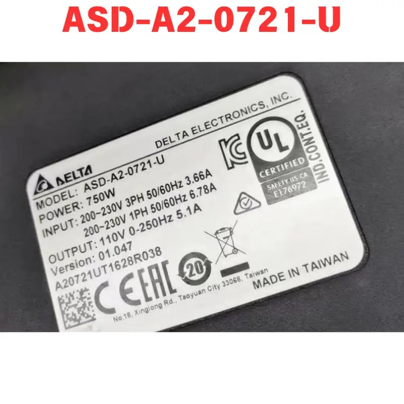 

Б/у сервопривод ASD-A2-0721-U Функциональный тест ОК Быстрая доставка