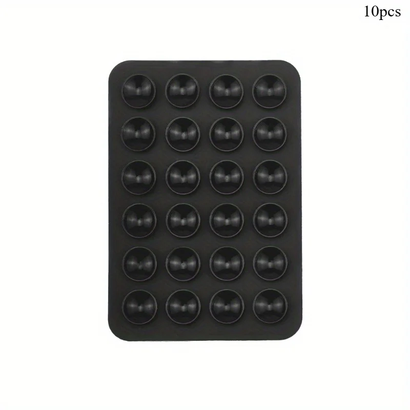 10Pcs Double-Sided Silicone Suction Phone Holder Strong Grip Waterproof Shower Stand for Video & Photography view 4