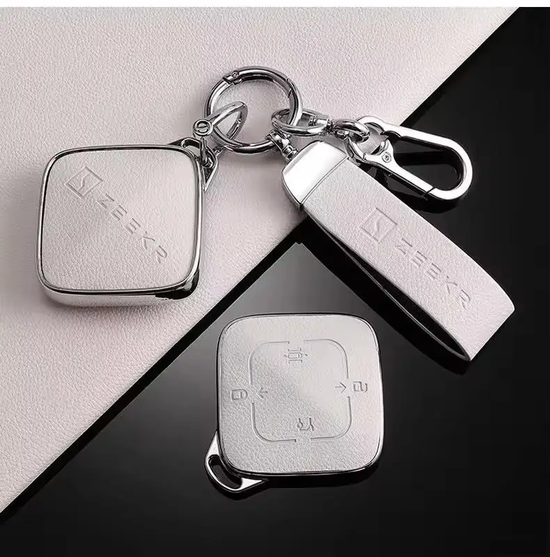 

Модный чехол из ТПУ для смарт-ключа автомобиля, аксессуары для автостайлинга для Zeekr 001 X 2021 2022 2023, для ZEEKR 001 009