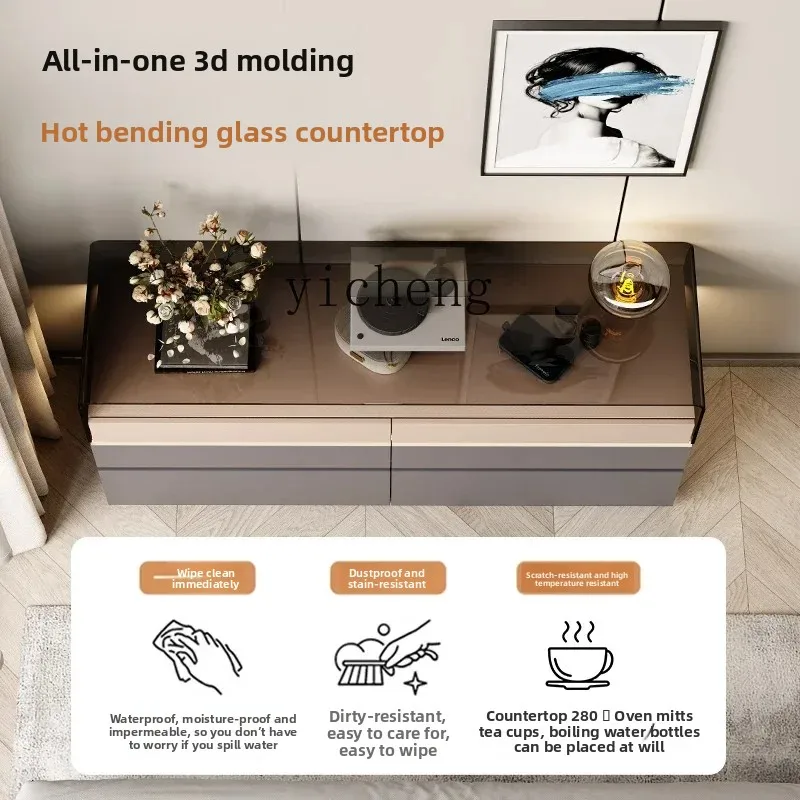 

ZK minimalist solid wood chest of drawers, bedroom storage six chest of drawers combination, end of bed chest of drawers