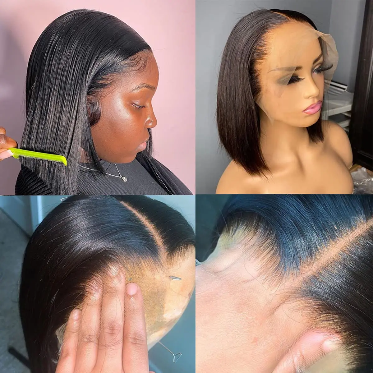 Рисунок 4 - Парик Sun-Ray T-Part на сетке спереди 13*4