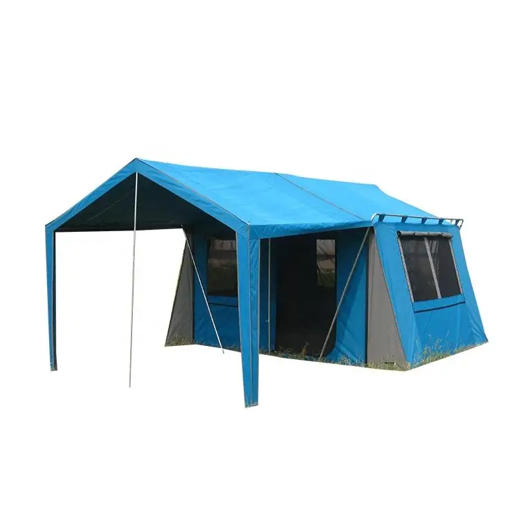 

Outdoor Family Large Camping Waterproof Cabin Canvas Tent