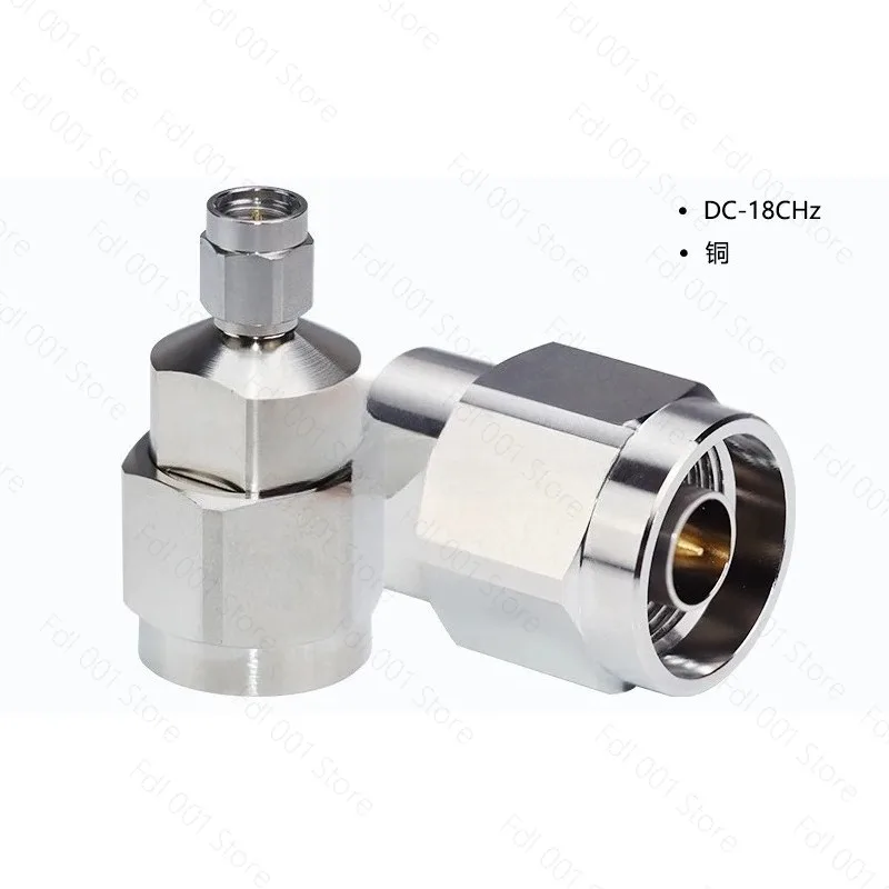 RF Adapter N Male to SMA Female 18GHz Connector for Network Analyzer Test Equipment Coaxial