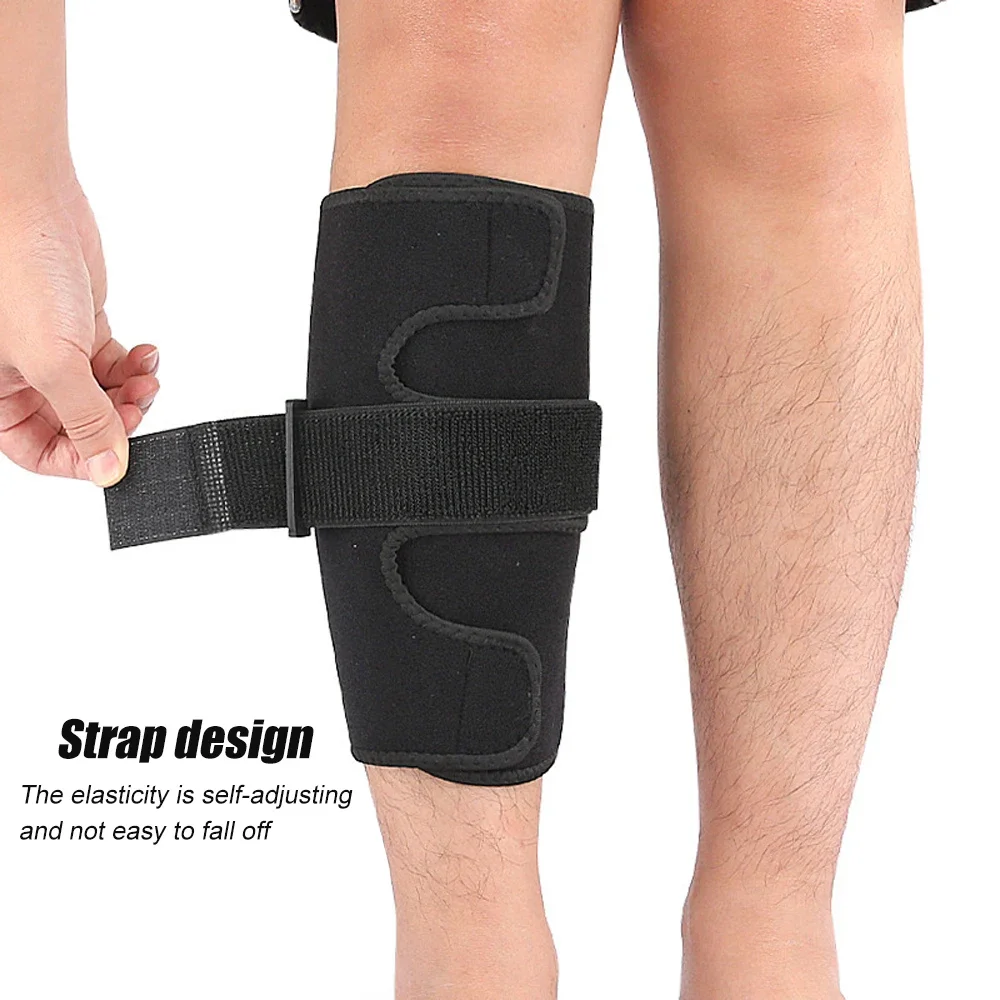 1 Pcs Adjustable Shin Splint Brace, Calf Compression Wraps, Leg Braces for Pain Relief, Strain, Reduces Muscle Swelling, Tearing