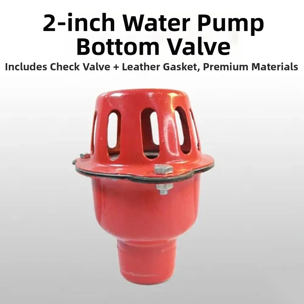 Strainer Filter Pump Check Valve Self-open Structure Iron Mesh Filter Sealing Gasket Included Engine Cooling System